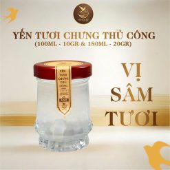 Yến Tươi Chưng Thủ Công Vị Sâm Tươi